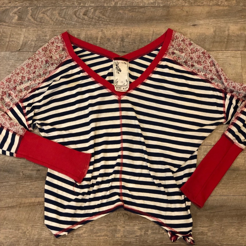 Scrapbook Multi patterned top